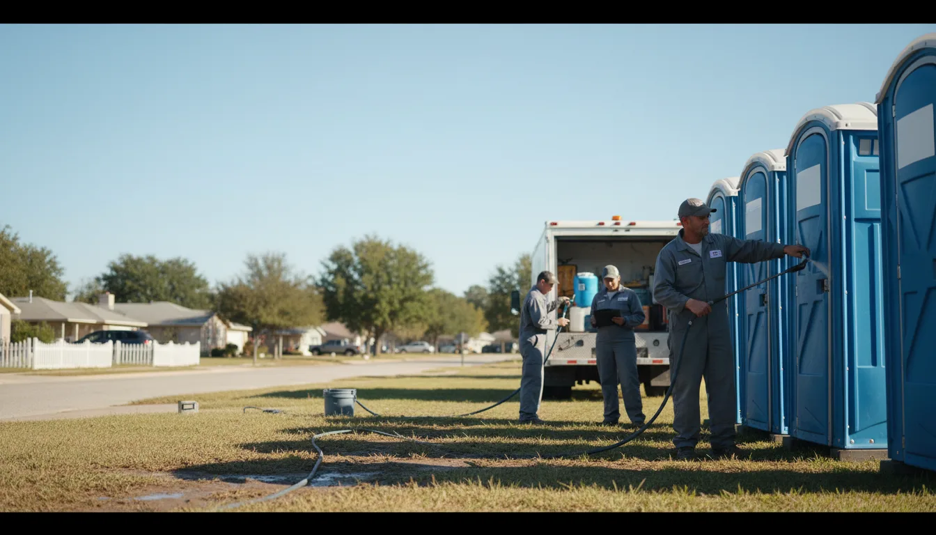Long-Term Portable Toilet Rental in Byromville, GA near me